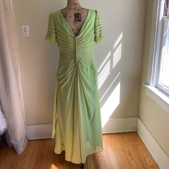 Light In The Box green gown dress size 14W - Picture 9 of 15
